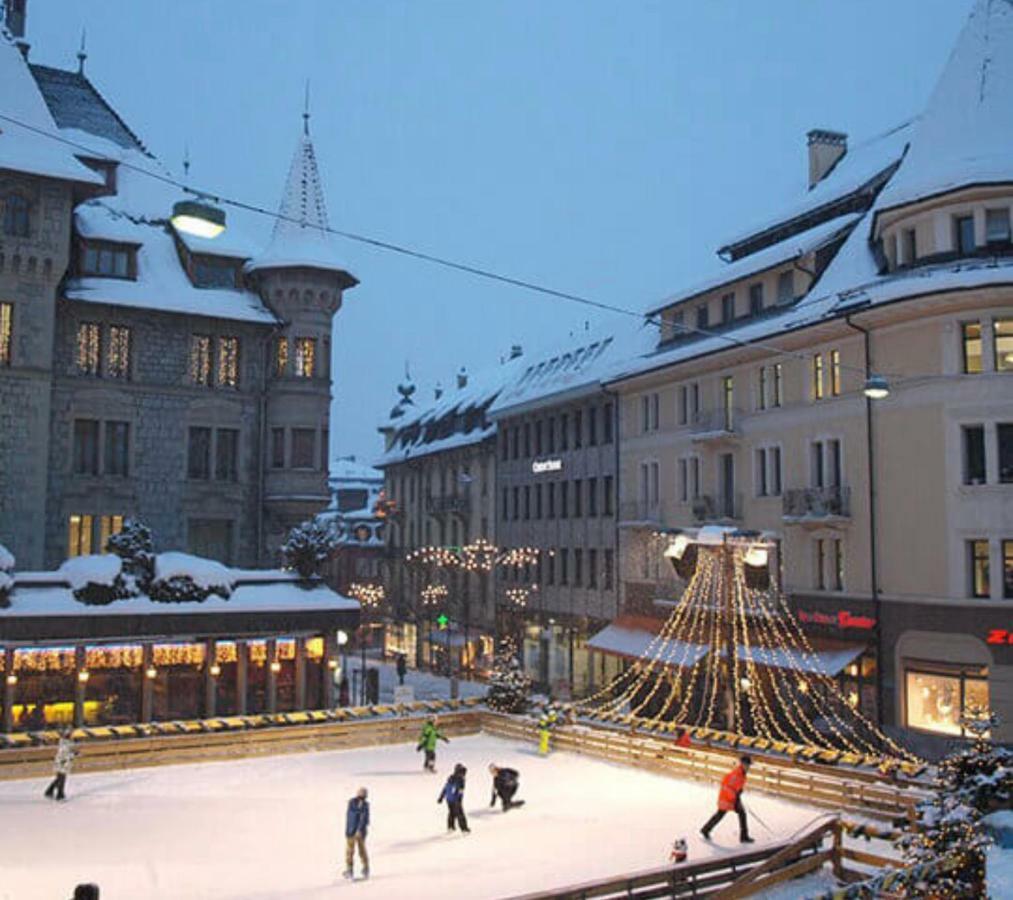 Alpine City Suite Brig Eksteriør bilde